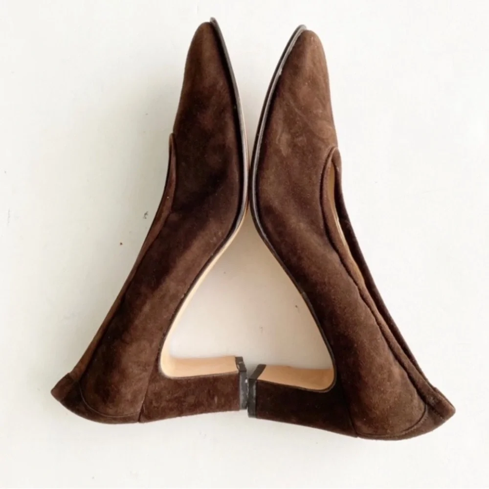 Salvatore Ferragamo 7.5 2A Shoes Pumps Heels - Picture 3 of 6